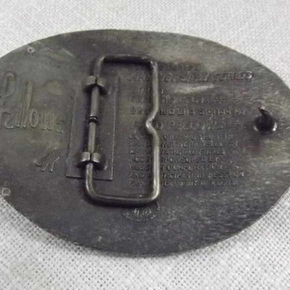 NFR 1984 Hesston Commemorative Belt Buckle - Picture 2 of 7